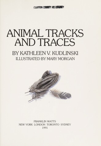 Book cover for Animal Tracks and Traces