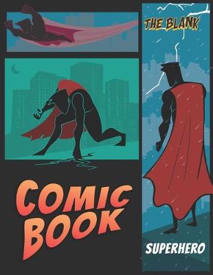 Book cover for The Blank Comic Book Superhero
