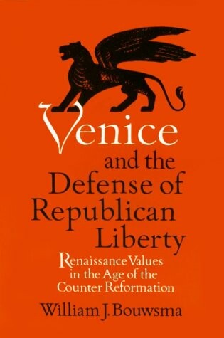 Cover of Venice and the Defense of Republican Liberty