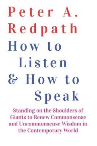 Cover of How to Listen and How to Speak