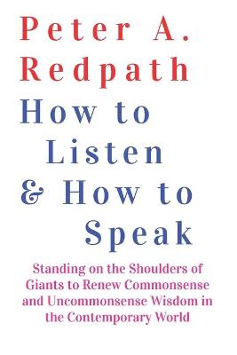 Book cover for How to Listen and How to Speak