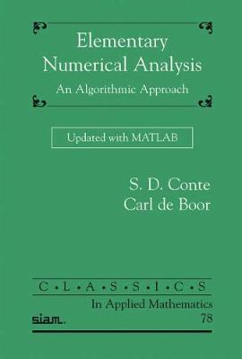 Cover of Elementary Numerical Analysis