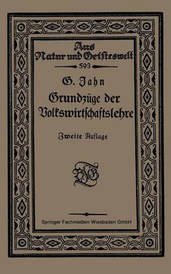 Book cover for Grundzüge der Volkswirtschaftslehre