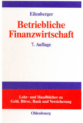 Book cover for Betriebliche Finanzwirtschaft