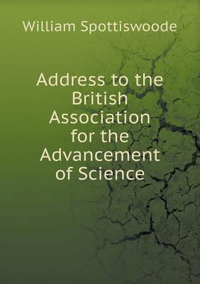 Book cover for Address to the British Association for the Advancement of Science