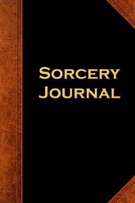 Cover of Sorcery Journal Vintage Style