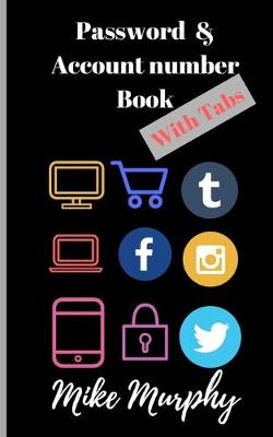 Book cover for Password & Account Number With Tabs