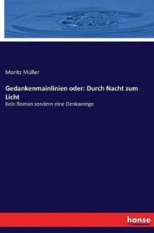 Cover of Gedankenmainlinien oder