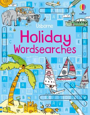 Book cover for Holiday Wordsearches