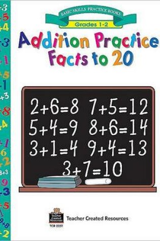 Cover of Addition Practice Facts to 20
