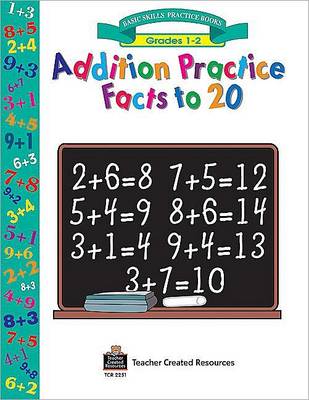 Book cover for Addition Practice Facts to 20