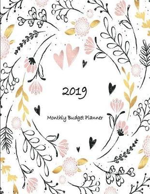 Book cover for 2019 Monthly Budget Planner