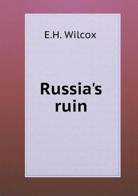 Book cover for Russia's ruin