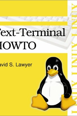 Cover of Text-Terminal HOWTO