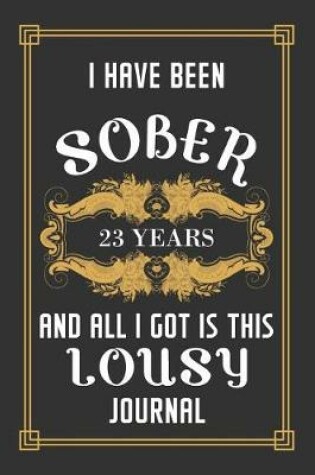 Cover of 23 Years Sober Journal