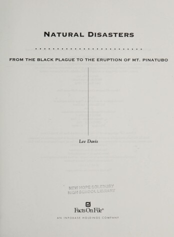 Book cover for Natural Disasters