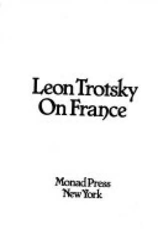 Cover of On France