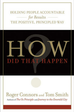 Cover of How Did That Happen?