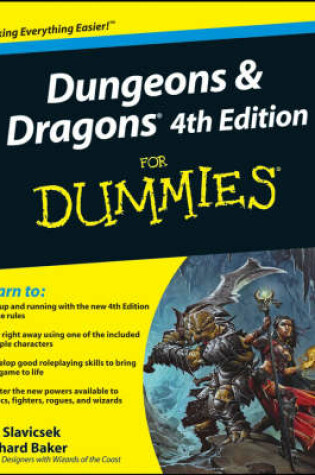 Cover of Dungeons and Dragons 4th Edition For Dummies