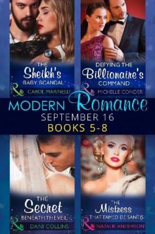 Cover of Modern Romance September 2016 Books 5-8