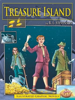 Book cover for Treasure Island Graphic Novels