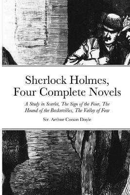 Book cover for Sherlock Holmes, Four Complete Novels