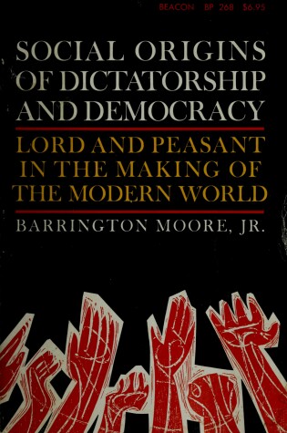 Cover of Social Origins Dictatorship & Democracyo