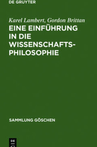 Cover of Eine Einfuhrung in Die Wissenschaftsphilosophie