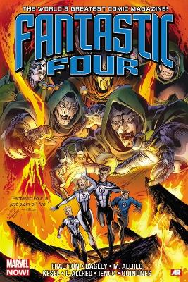 Book cover for Fantastic Four By Matt Fraction Omnibus