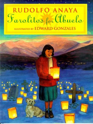 Book cover for Farolitos for Abuelo
