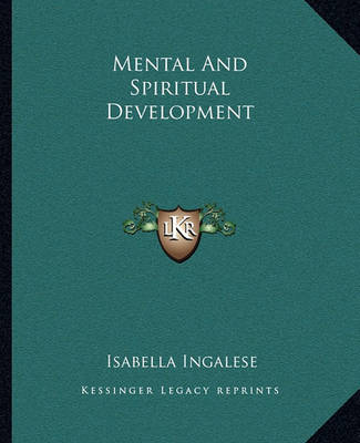 Book cover for Mental and Spiritual Development