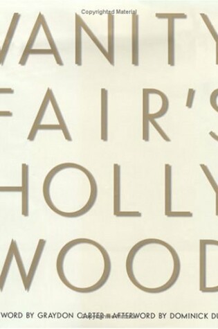 Cover of "Vanity Fair"'s Hollywood