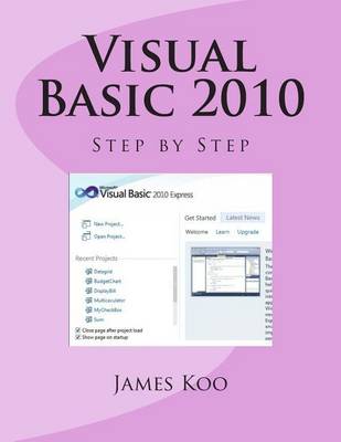 Book cover for Visual Basic 2010 Step by Step