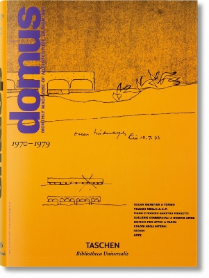 Book cover for domus 1970s