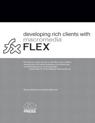 Book cover for Developing Rich Clients with Macromedia Flex