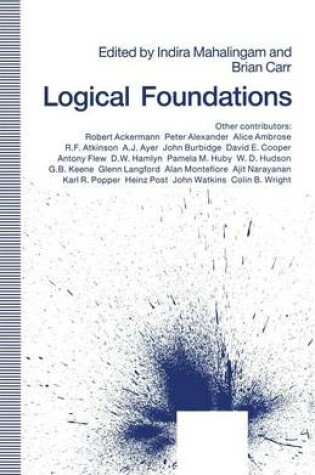 Cover of Logical Foundations