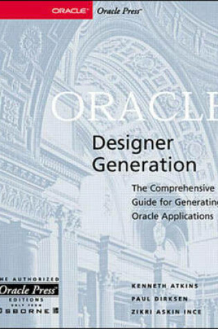 Cover of Oracle Designer Generation