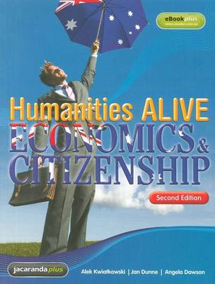 Book cover for Humanities Alive Economics and Citizenship Second Edition + EBookPLUS