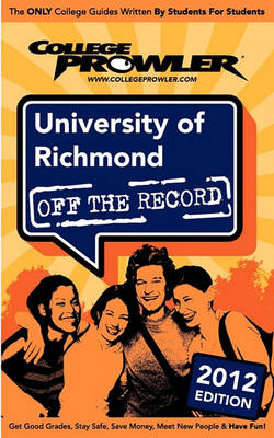 Book cover for University of Richmond 2012
