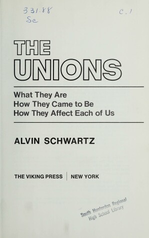 Book cover for The Unions