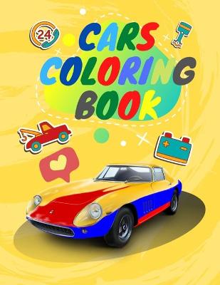 Book cover for Cars coloring book