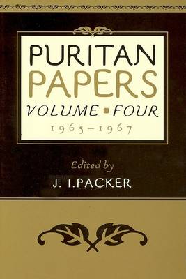 Book cover for Puritan Papers: Vol. 4, 1965-1967