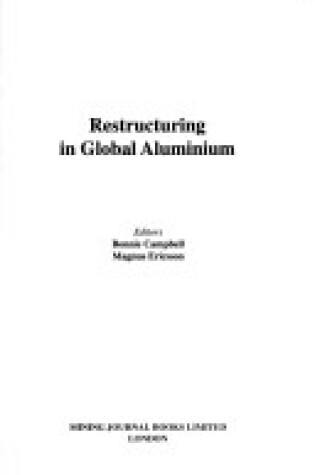 Cover of Restructuring in Global Aluminium