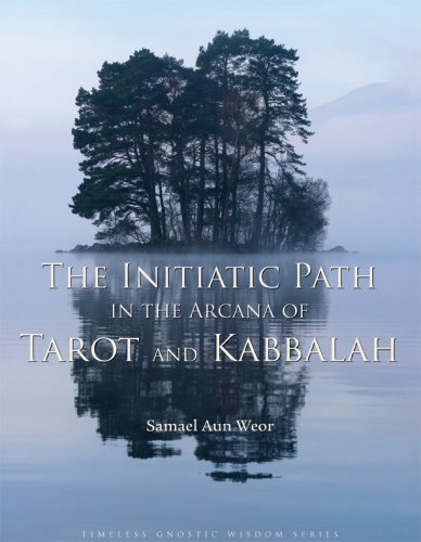 Book cover for Initiatic Path in the Arcana of Tarot and Kabbalah