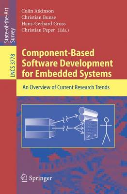 Book cover for Componentbased Software Development for Embedded Systems