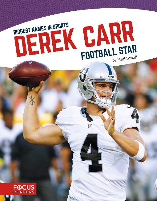 Book cover for Derek Carr