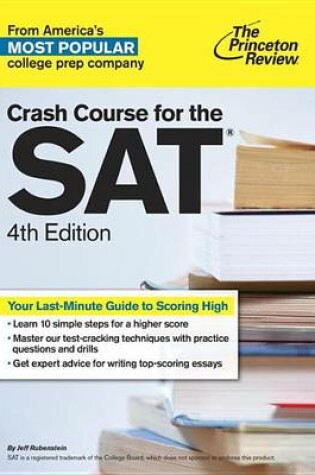 Cover of Crash Course For The Sat, 4th Edition