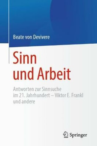 Cover of Sinn Und Arbeit