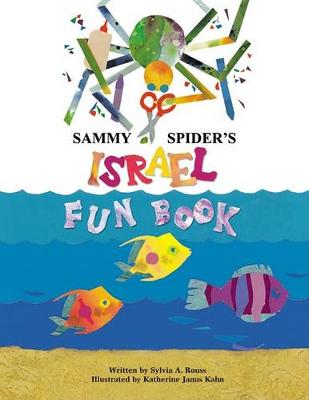 Book cover for Sammy Spider's Israel Fun Book