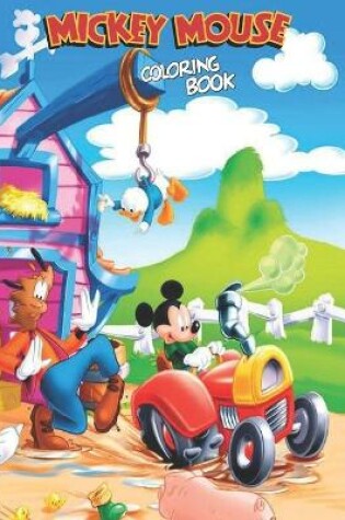Cover of Mickey mouse coloring book